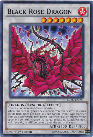 Black Rose Dragon [LC5D-EN099] Common