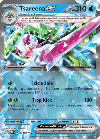 Tsareena ex (046/182) [Scarlet & Violet: Paradox Rift] Pokémon