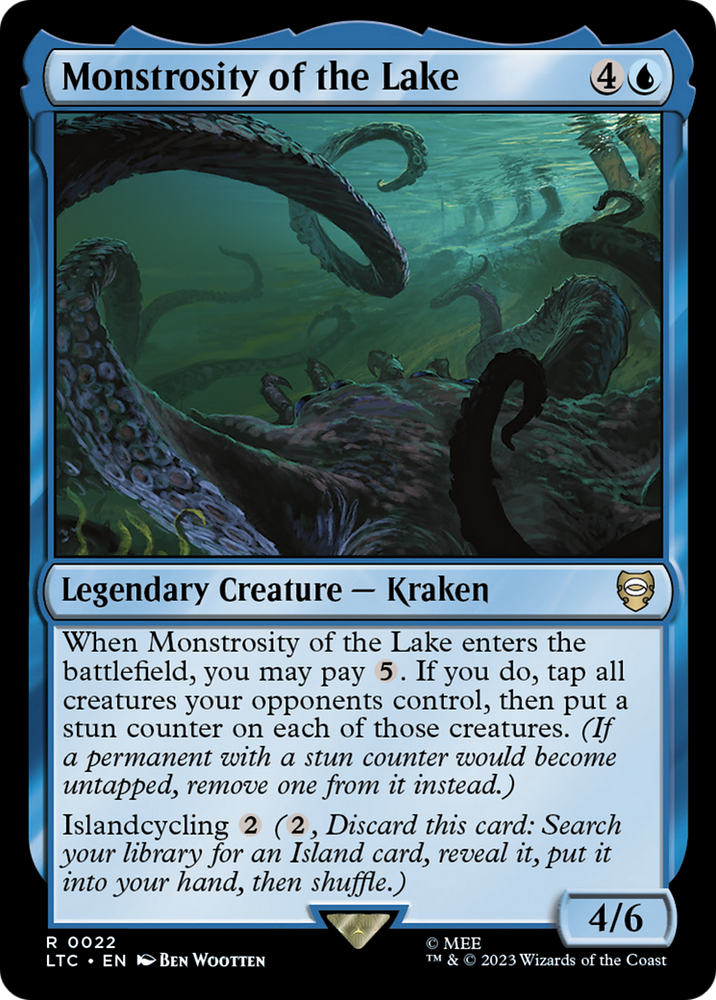 Monstrosity of the Lake [The Lord of the Rings: Tales of Middle-Earth Commander] Magic: The Gathering