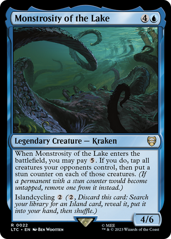 Monstrosity of the Lake [The Lord of the Rings: Tales of Middle-Earth Commander] Magic: The Gathering