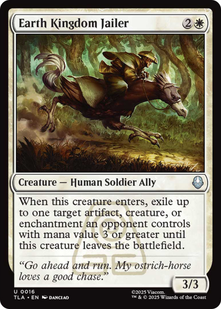 Earth Kingdom Jailer [Avatar: The Last Airbender] Magic: The Gathering