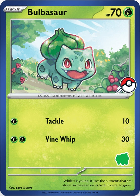 Bulbasaur (Blue Border) [My First Battle] Pokémon