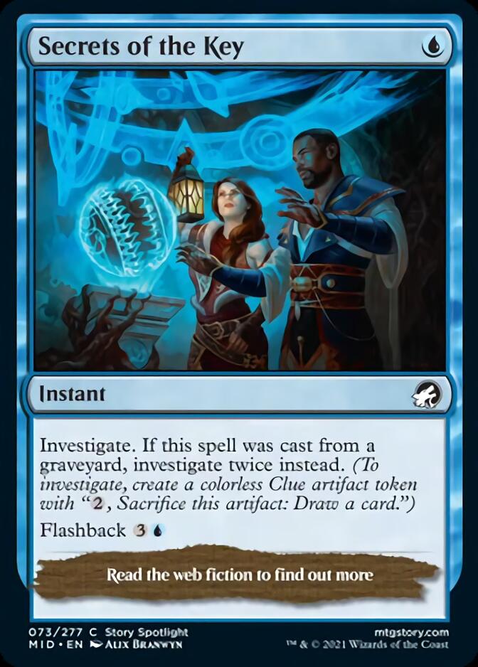 Secrets of the Key [Innistrad: Midnight Hunt] Magic: The Gathering