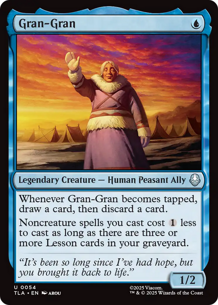 Gran-Gran [Avatar: The Last Airbender] Magic: The Gathering