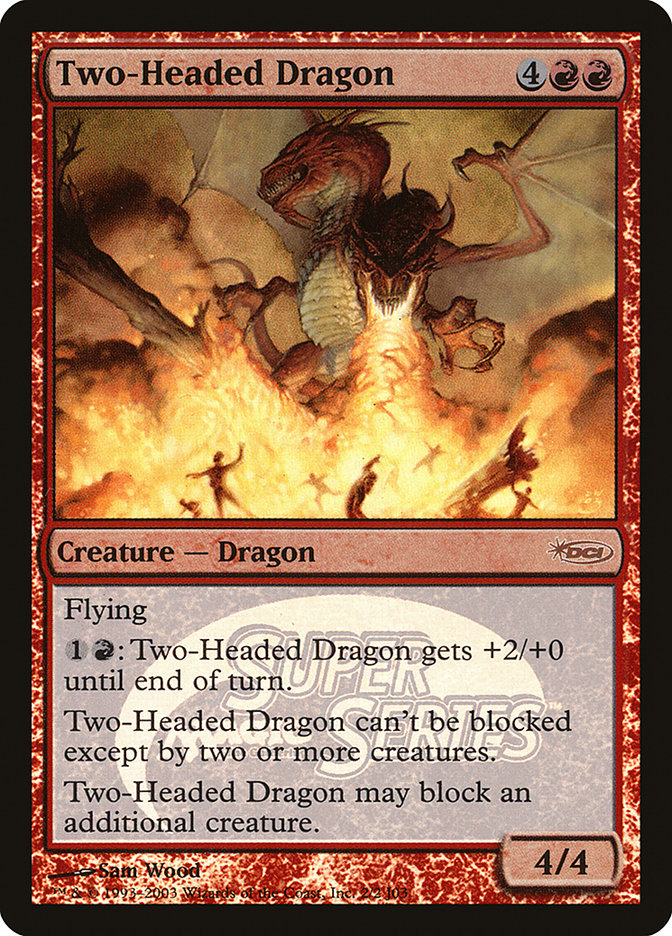 Two-Headed Dragon [Junior Super Series] Magic: The Gathering