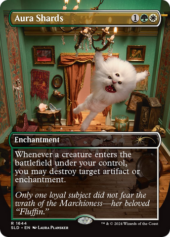 Aura Shards (Rainbow Foil) [Secret Lair Drop Series] Magic: The Gathering