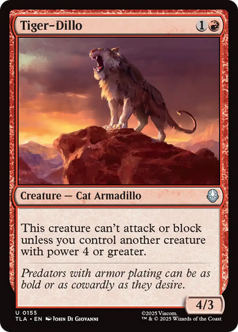 Tiger-Dillo [Avatar: The Last Airbender] Magic: The Gathering