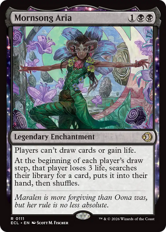 Mornsong Aria [Lorwyn Eclipsed] Magic: The Gathering