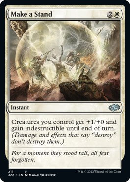 Make a Stand [Jumpstart 2022] Magic: The Gathering