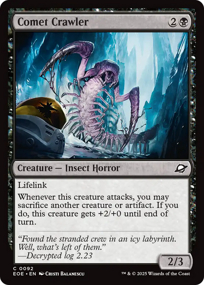 Comet Crawler [Edge of Eternities] Magic: The Gathering