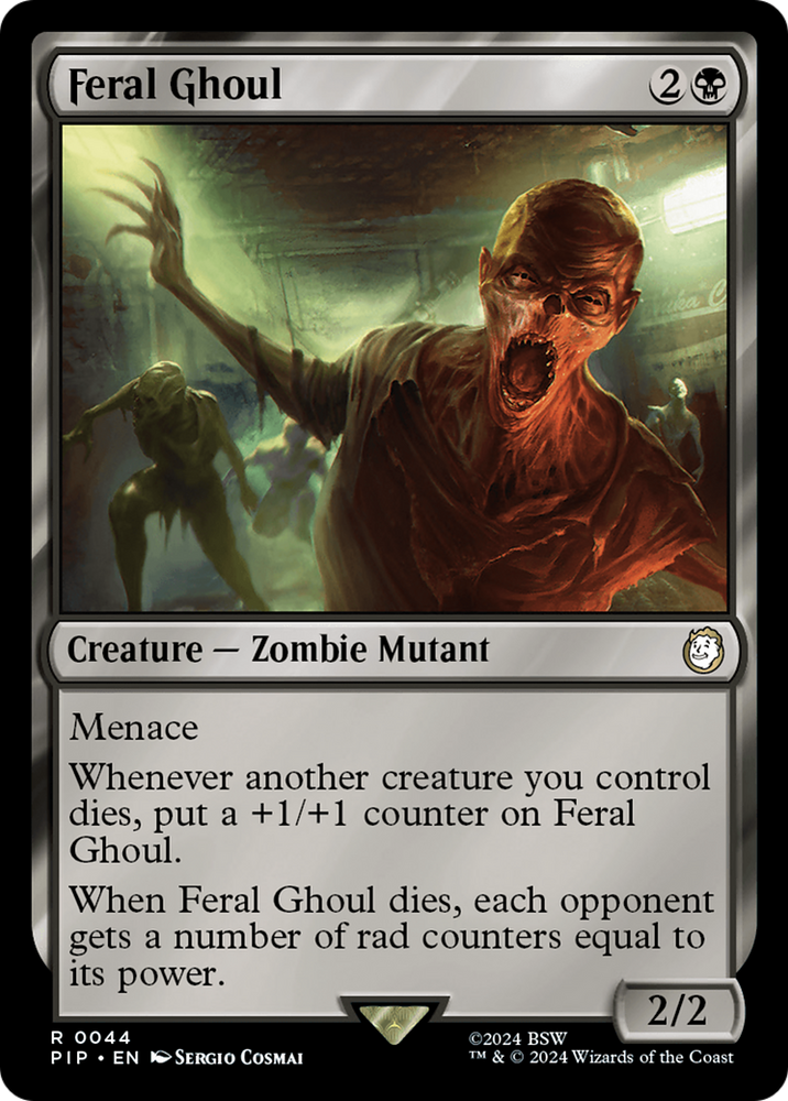 Feral Ghoul [Fallout] Magic: The Gathering