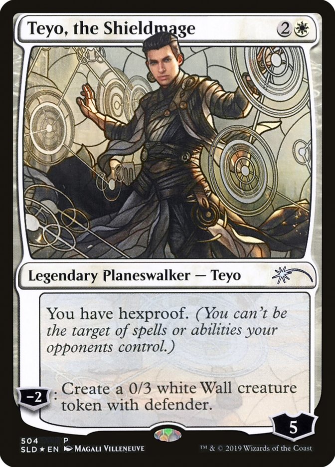Teyo, the Shieldmage (Stained Glass) [Secret Lair Drop Promos] Magic: The Gathering