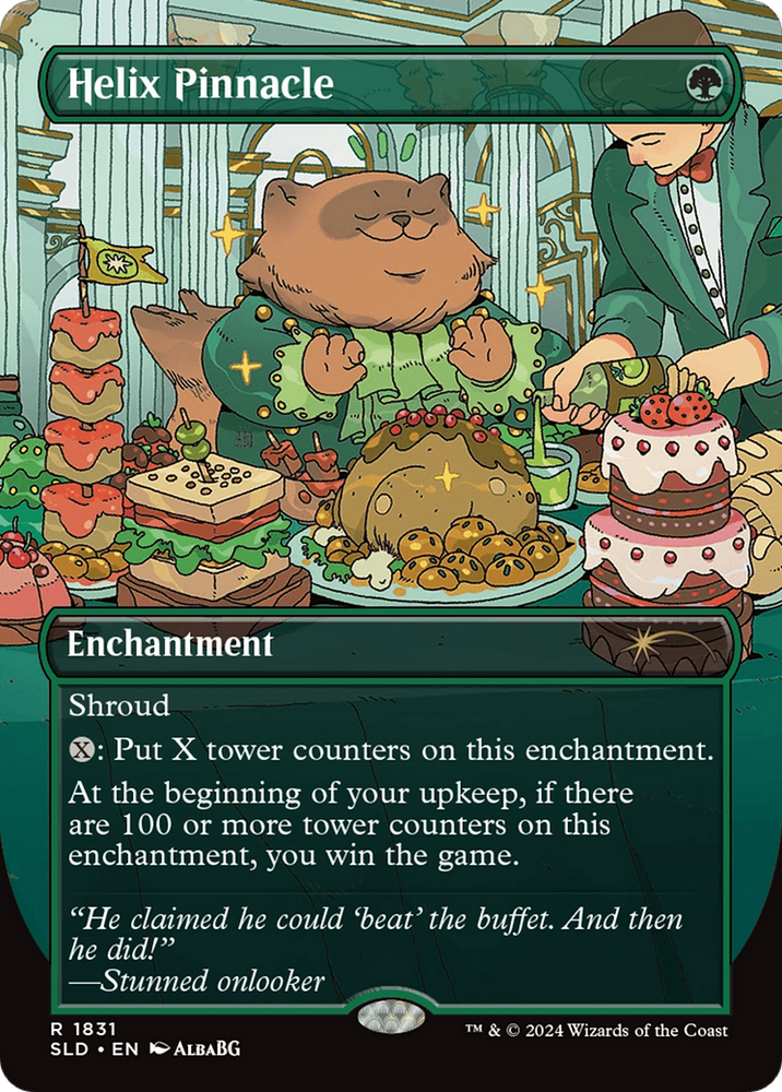 Helix Pinnacle (Rainbow Foil) [Secret Lair Drop Series] Magic: The Gathering