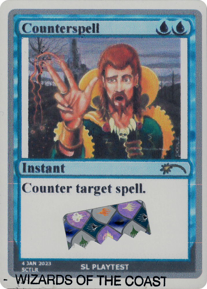 Counterspell (SL PLAYTEST) [Secret Lair Drop Series] Magic: The Gathering