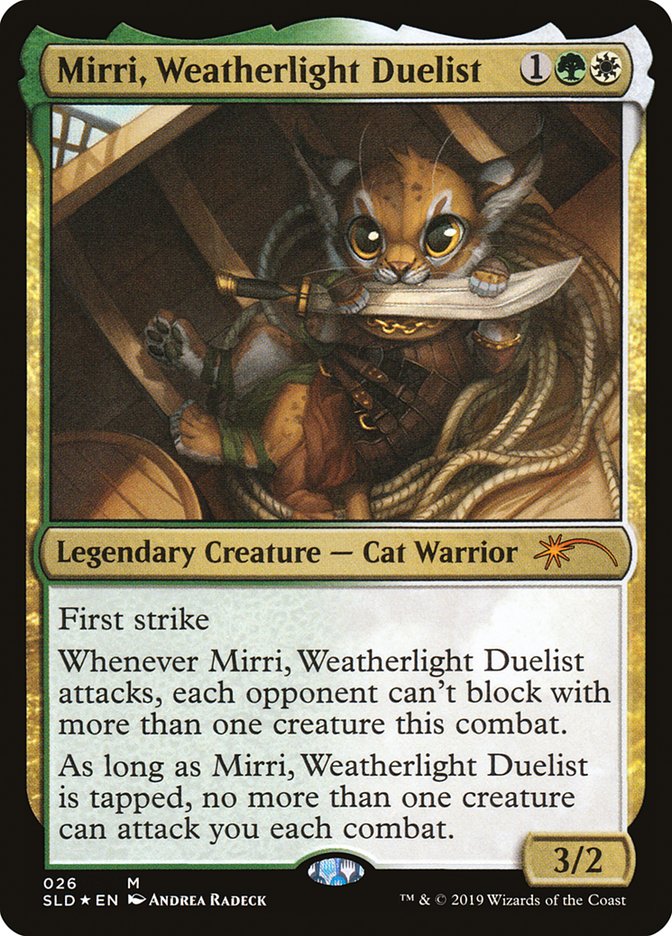 Mirri, Weatherlight Duelist [Secret Lair Drop Series] Magic: The Gathering