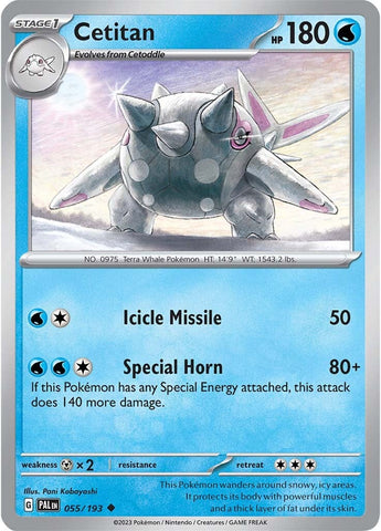 Cetitan (055/193) [Scarlet & Violet: Paldea Evolved] Pokémon