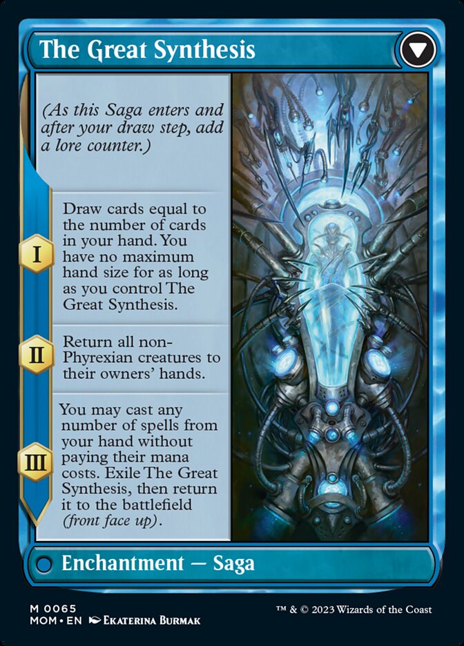 Jin-Gitaxias // The Great Synthesis [March of the Machine] Magic: The Gathering