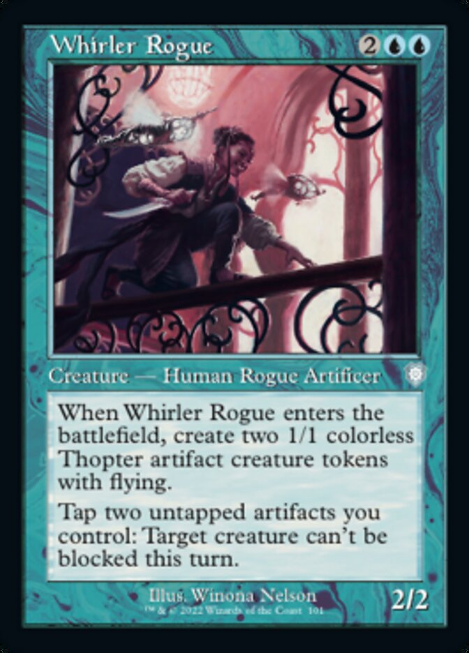 Whirler Rogue (Retro) [The Brothers' War Commander] Magic: The Gathering