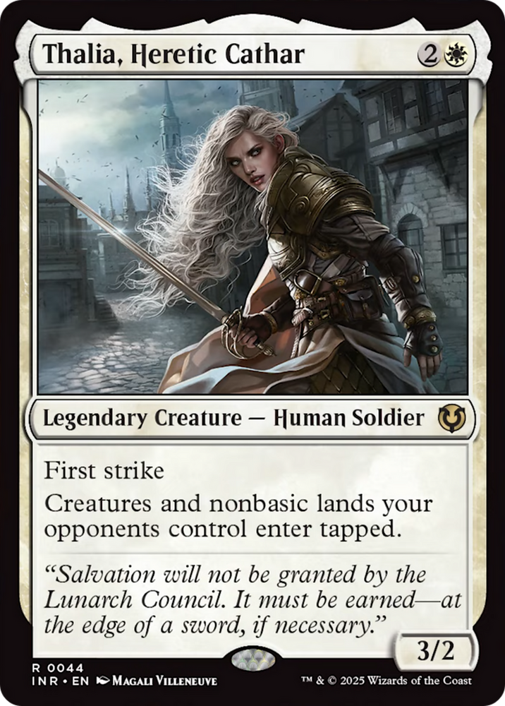Thalia, Heretic Cathar [Innistrad Remastered] Magic: The Gathering