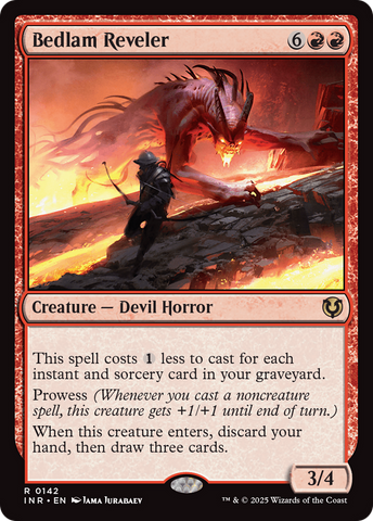 Bedlam Reveler [Innistrad Remastered] Magic: The Gathering