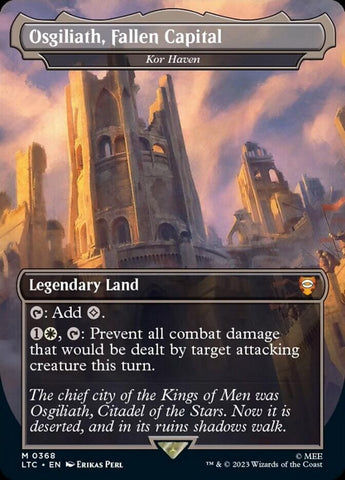 Osgiliath, Fallen Capital - Kor Haven [The Lord of the Rings: Tales of Middle-Earth Commander] Magic: The Gathering
