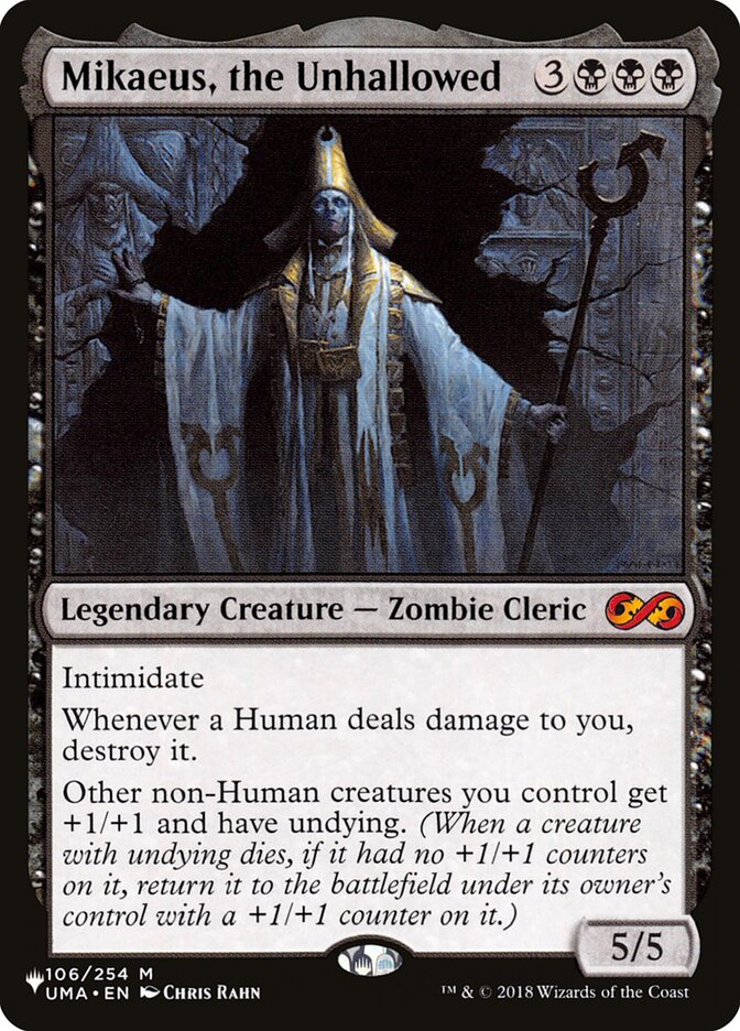 Mikaeus, the Unhallowed [The List] Magic: The Gathering
