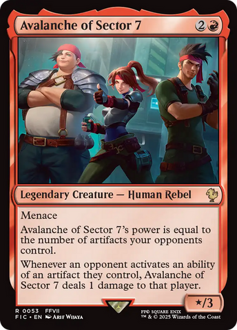 Avalanche of Sector 7 [FINAL FANTASY Commander] Magic: The Gathering