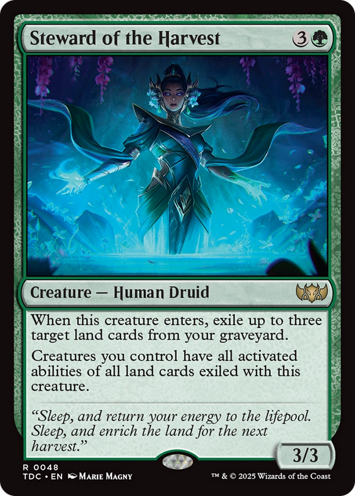 Steward of the Harvest [Tarkir: Dragonstorm Commander] Magic: The Gathering