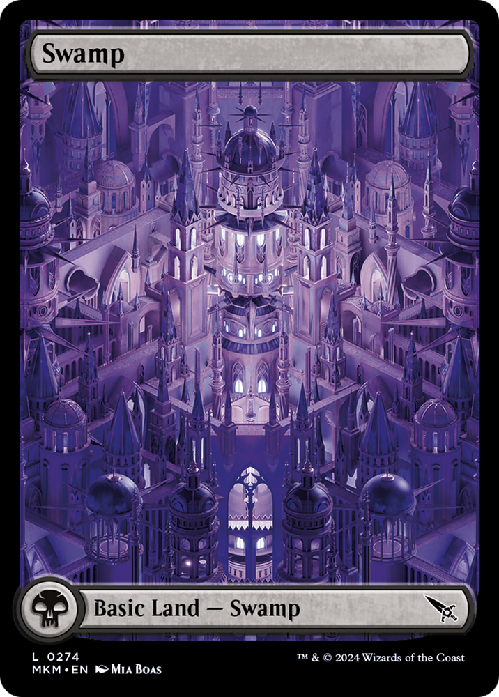 Swamp (0274) [Murders at Karlov Manor] Magic: The Gathering