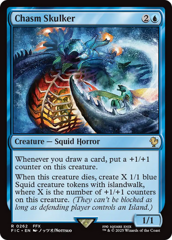 Chasm Skulker [FINAL FANTASY Commander] Magic: The Gathering