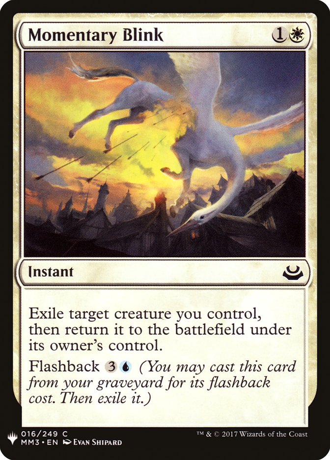 Momentary Blink [Mystery Booster] Magic: The Gathering