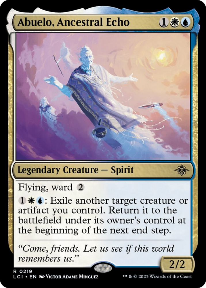 Abuelo, Ancestral Echo [The Lost Caverns of Ixalan] Magic: The Gathering