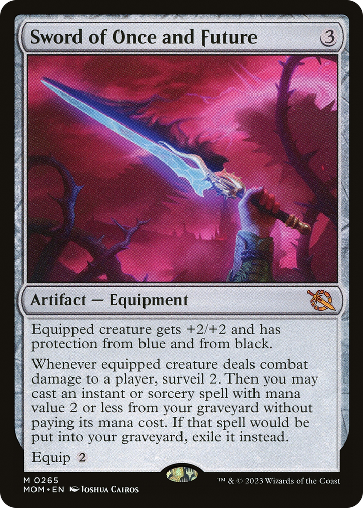 Sword of Once and Future [March of the Machine] Magic: The Gathering
