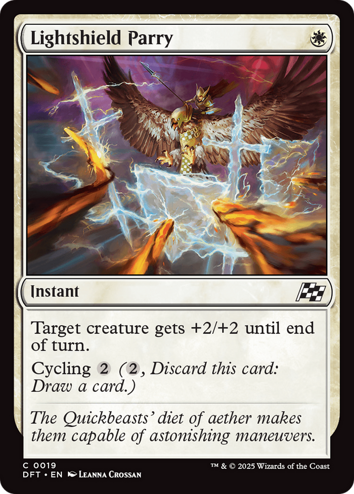 Lightshield Parry [Aetherdrift] Magic: The Gathering