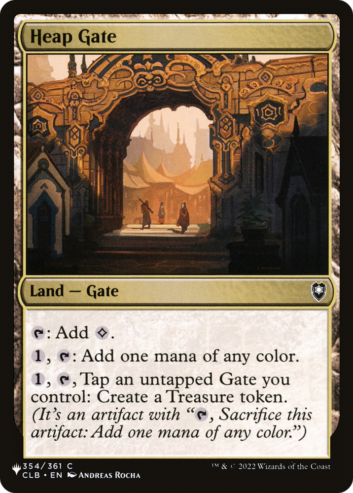 Heap Gate [The List] Magic: The Gathering