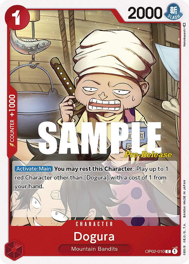 Dogura [Paramount War Pre-Release Cards] Bandai