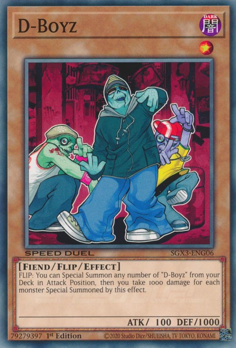 D-Boyz [SGX3-ENG06] Common Yu-Gi-Oh!