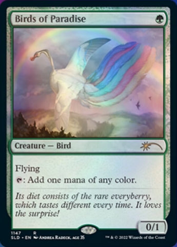 Birds of Paradise (1147) [Secret Lair Drop Series] Magic: The Gathering