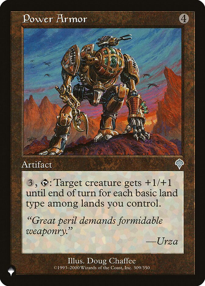 Power Armor [The List] Magic: The Gathering