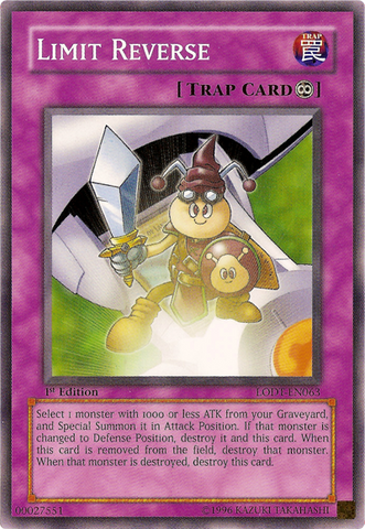 Limit Reverse [LODT-EN063] Common Yu-Gi-Oh!
