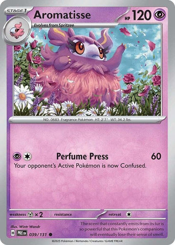 Aromatisse (039/131) [Scarlet & Violet: Prismatic Evolutions] Pokémon