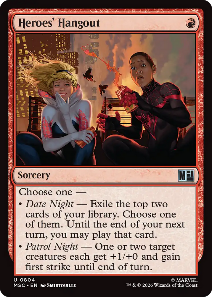 Heroes' Hangout [Marvel Super Heroes Commander] Magic: The Gathering