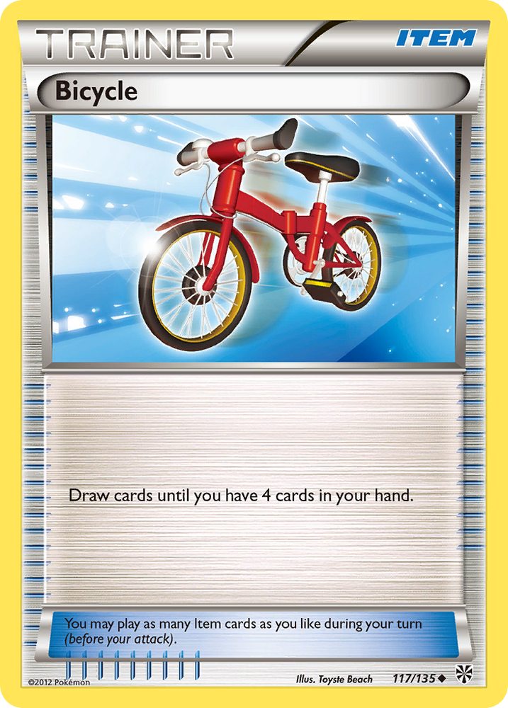 Bicycle (117/135) [Black & White: Plasma Storm] Pokémon