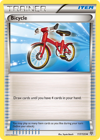 Bicycle (117/135) [Black & White: Plasma Storm] Pokémon