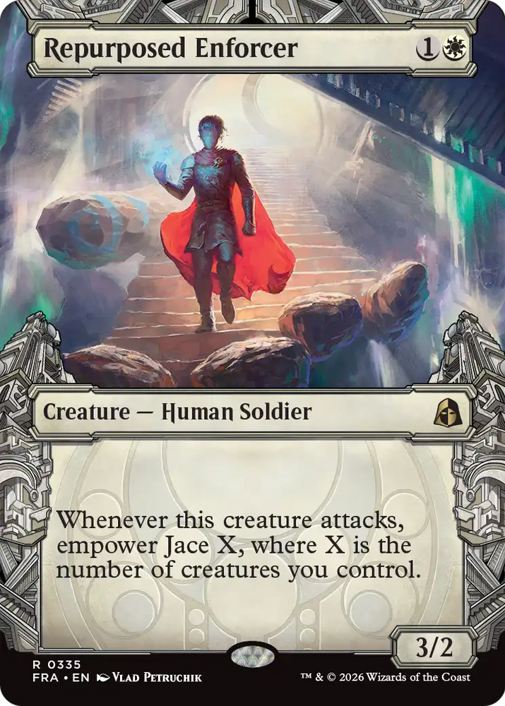 Repurposed Enforcer (Showcase) [Reality Fracture] Magic: The Gathering