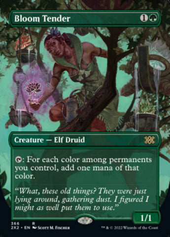 Bloom Tender (Borderless Alternate Art) [Double Masters 2022] Magic: The Gathering