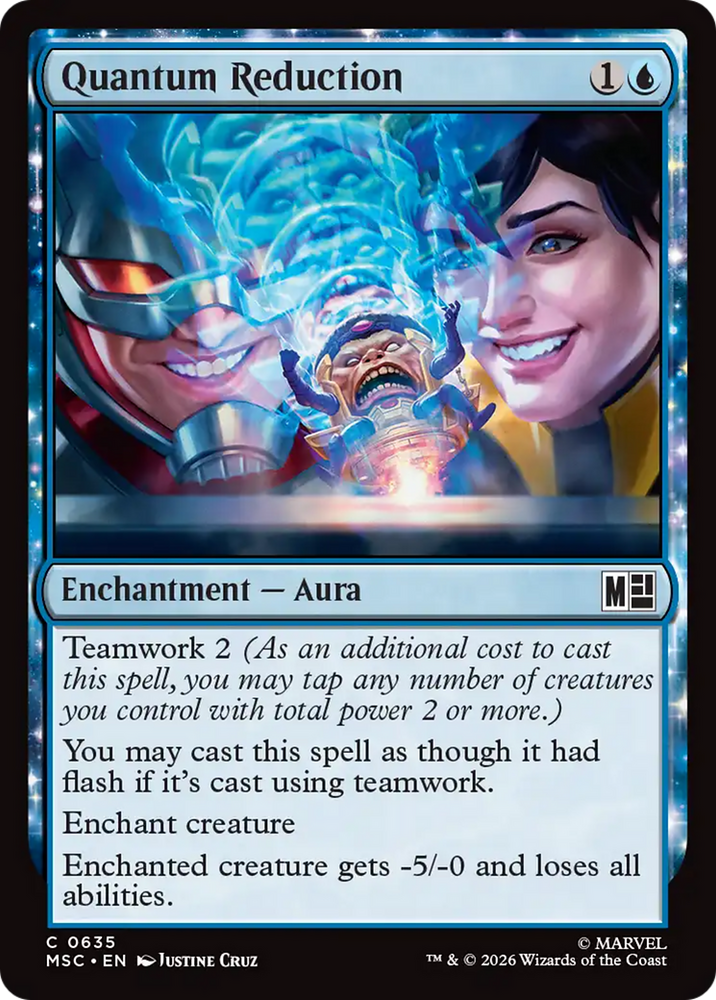 Quantum Reduction [Marvel Super Heroes Commander] Magic: The Gathering