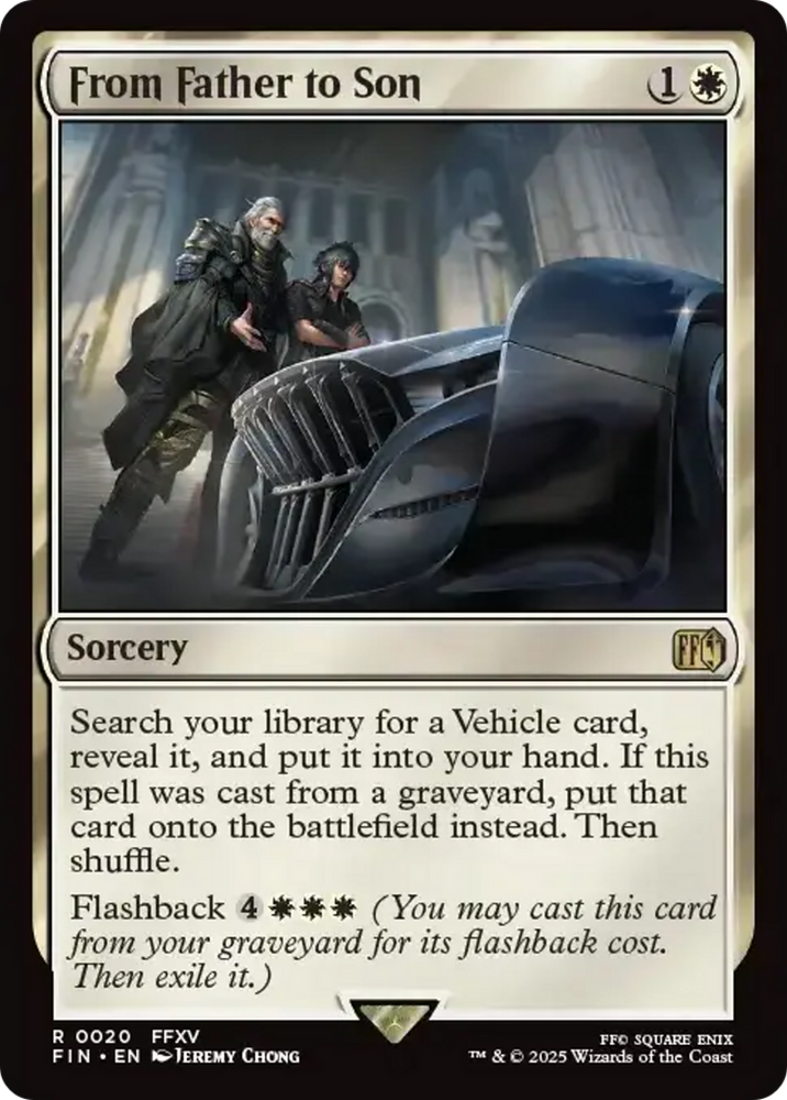 From Father to Son [FINAL FANTASY] Magic: The Gathering