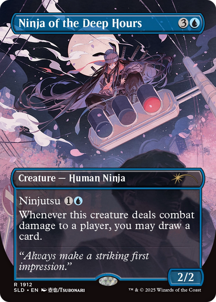 Ninja of the Deep Hours [Secret Lair Drop Series] Magic: The Gathering