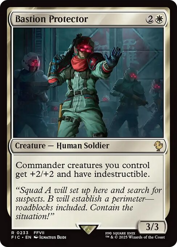 Bastion Protector [FINAL FANTASY Commander] Magic: The Gathering